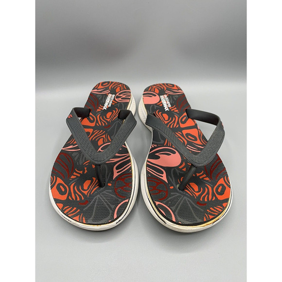 SKECHERS GOGA MAX Thong Flip Flops Slides Sandals Comfort Shoes Women's Size 7 - Picture 6 of 11